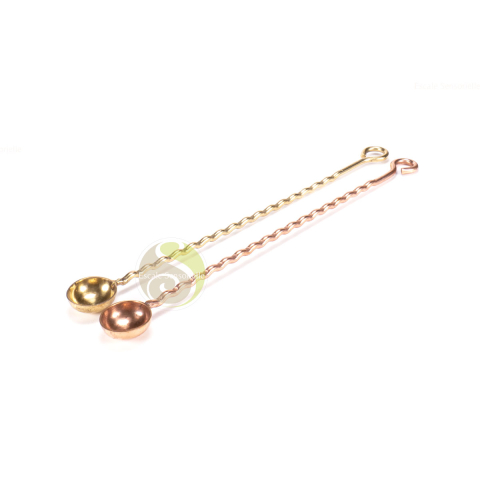 Cuillère à encens en laiton