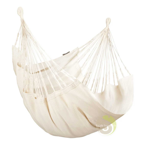 Cumbia latte fauteuil hamac certifié GOTS organic