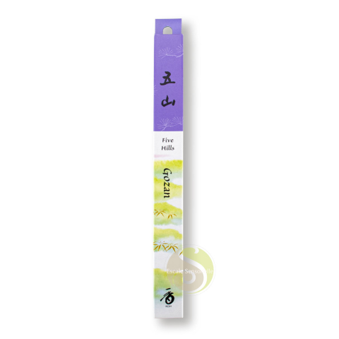 Gozan Shoyeido encens non coloré japonais Five Hills