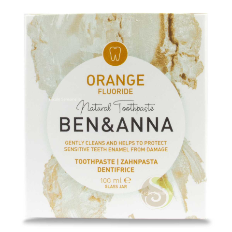 Dentifrice bio orange