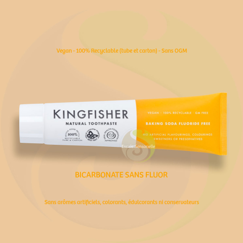 Dentifrice bicarbonate de soude sans fluor
