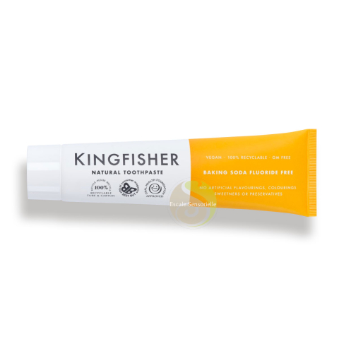 Dentifrice bicarbonate de soude sans fluor Kingfisher