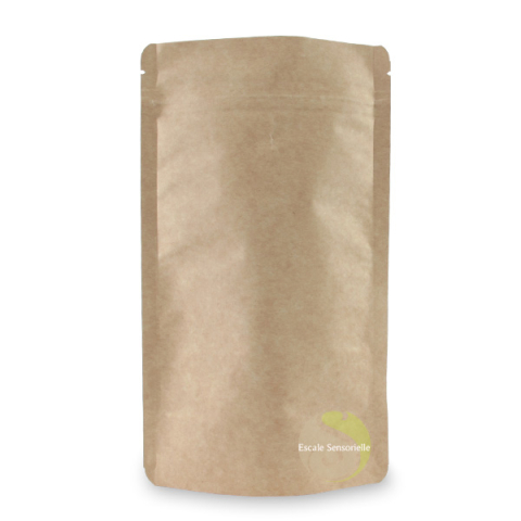 Sachets doypack zip 500 ml kraft (lot de 10)
