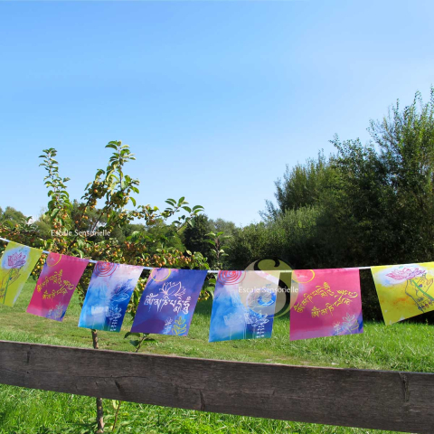 Drapeaux mantras