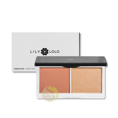 Fards à joues blush cheek duo Lily Lolo vegan nourrit et hydrate