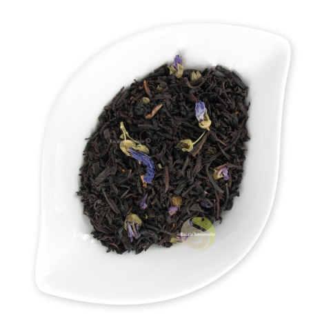 Thé noir earl grey fleur bleues bergamote