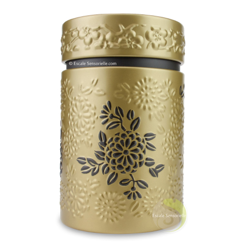 Boite Yumiko Eigenart gold embossée 150g double fermeture 