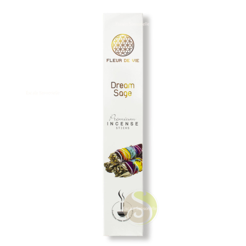 Encens premium fleur de vie dream sage purificateur et protecteur.
