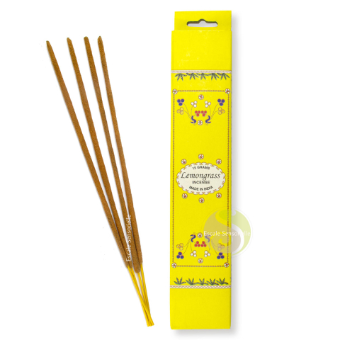 Lemongrass flora encens indien naturel boite de 15 g fabrication artisanale