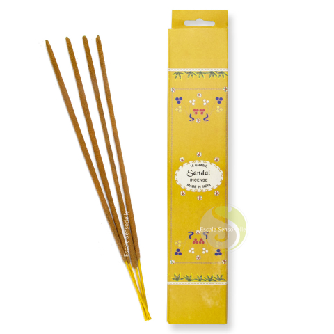 Santal flora encens naturel indien boite de 15 g fabrication artisanale