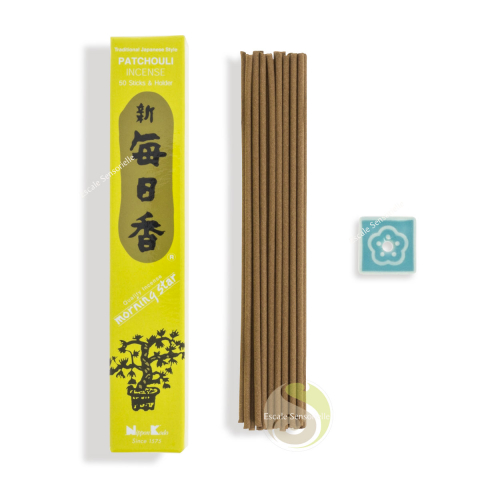 Patchouli encens japonais sans fumée morning star Nippon kodo