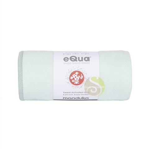 Serviette yoga teinte à la main sport Manduka eQua  sea foam
