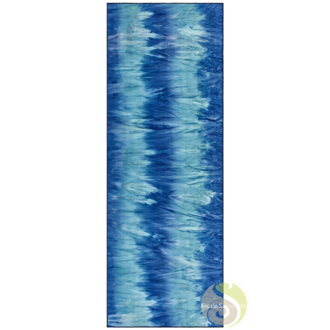 Serviette de tapis eQua - "Pacific Blue" Hand Dye