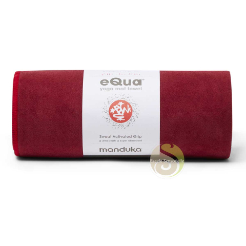 Éponge yoga serviette sport Manduka eQua verve