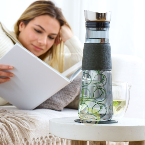 Carafe multifonction circular green