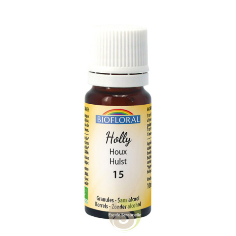 Fleur de Bach N°15 houx (holly) sans alcool