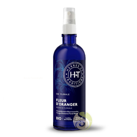 Fleurs d'oranger bio eau douce et florale 200 ml Herbes et Traditions