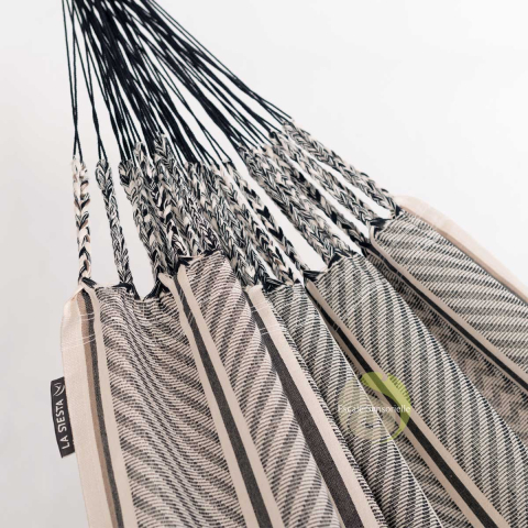 Hamac double flora zebra bio