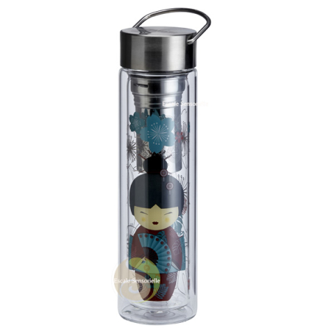 Infuseur tisanière théière nomade kokeshi