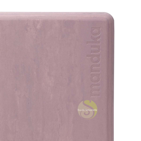Brique de yoga en mousse recyclée - Cherry blossom marbré