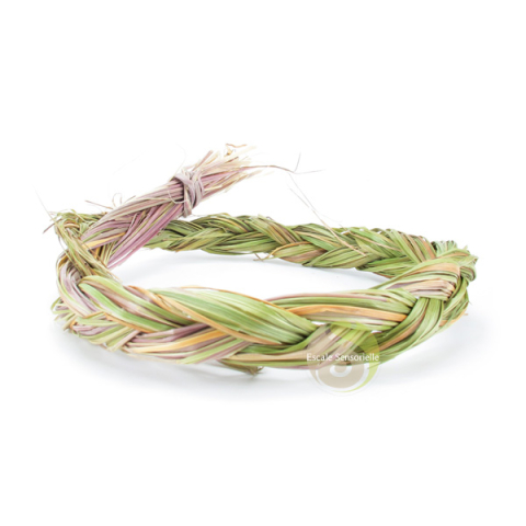 Foin d'odeur tresse encens Amérindien féminin protection