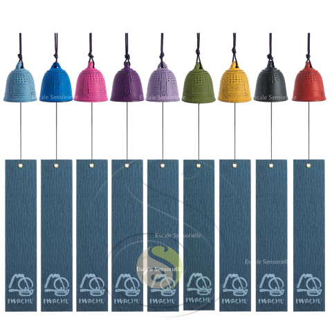 Furin japonaise Iwachu carillon à vent fonte fabrication artisanale