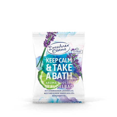 Galet de bain effervescent keep calm & take a bath Dresdner essenz