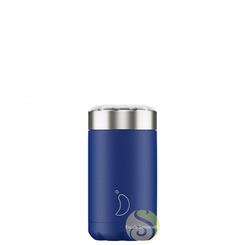 Boite de conservation isotherme pour repas à empoter Matte blue Chilli's bottle