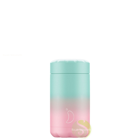 Boite de conservation isotherme pour repas à empoter Matte blue Chilli's bottle