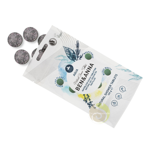 Gel douche en pastilles bio aqua