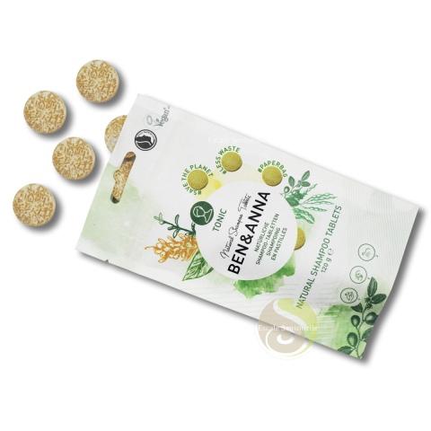 Shampoing en pastilles bio tonic