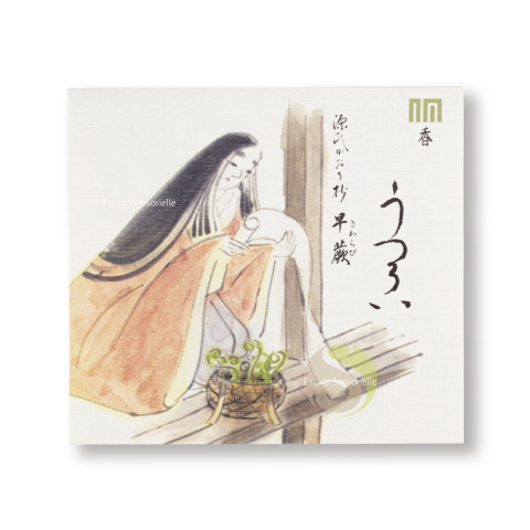 Utsuroi Shoyeido encens fleuri d'exception japonais collection Genji 