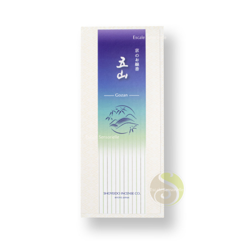Gozan five hills Shoyeido encens épicé coffret de 175 bâtonnets