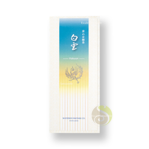Hakuun white cloud Shoyeido encens épicé coffret de 170 bâtonnets