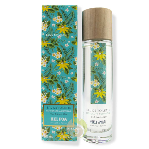 Eau de toilette sensualité aquatique - tiaré & jasmin d'eau
