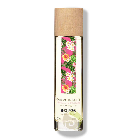 Eau de toilette sensualité idyllique Hei Poa tiaré et frangipanier