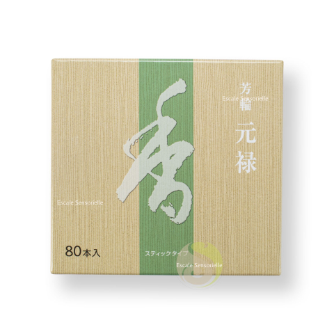 Boite 80 bâtonnets horin Genroku Returning spirit Shoyeido