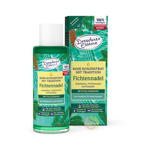 Concentré de Bain équilibrant huiles essentielles, de huile de chanvre Vegan Dresdner Essenz