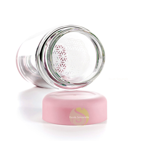 Bouteille nomade énergisante Inu! quartz rose