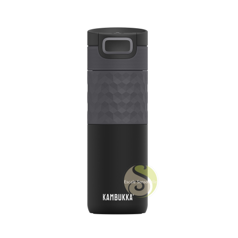 Bouteille isotherme Etna grip black steel