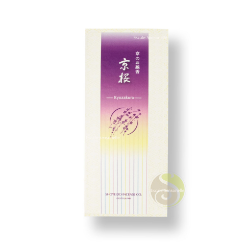 Kyozakura Shoyeido encens japonais fleurs de cerisier boite de 175 bâtons