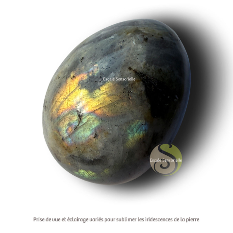 Oeuf en Labradorite 184g