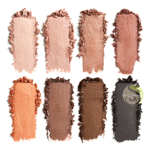 Palette 8 fards à paupières compressés laid bare