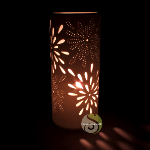 Lampe ajourée soleil