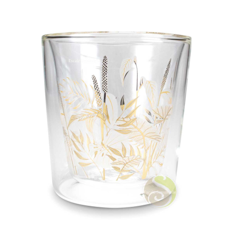 Verre Lyn by Eigenart imprimé tropic summer double paroi 250ml
