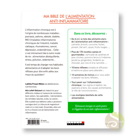 Ma bible de l'alimentation anti-inflammatoire