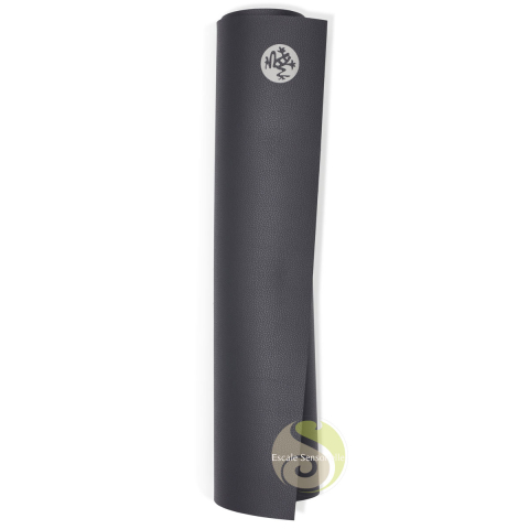 Manduka GRP midnight 6mm tapis hot yoga aspect cuir