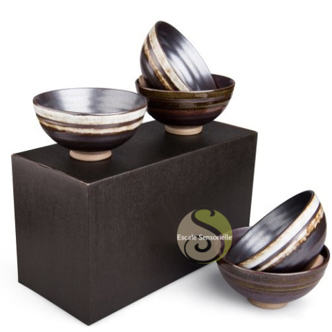 Coffret 5 bols céramiques 