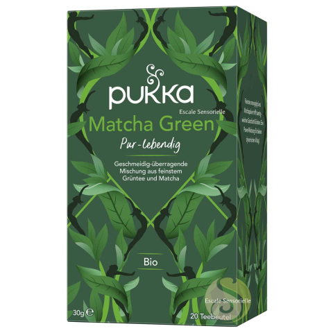 Pukka herbs supreme matcha green thé vert Bio