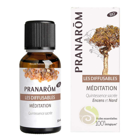 Méditation et saintes odeurs synergie pour diffuseur